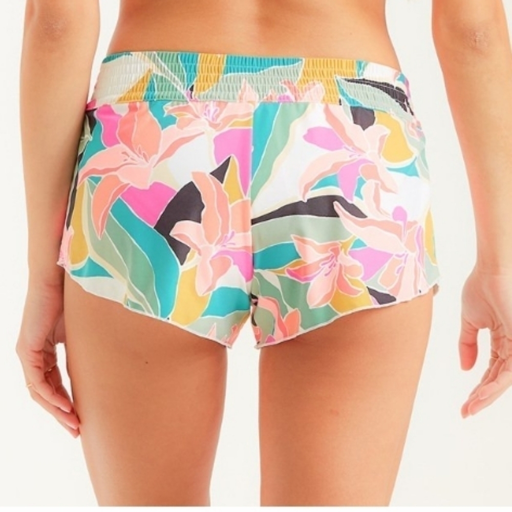 Billabong 3 pc Wild Sun Plunge Top/Lowrider Bottoms/Volley Board Shorts Set - Picture 10 of 12